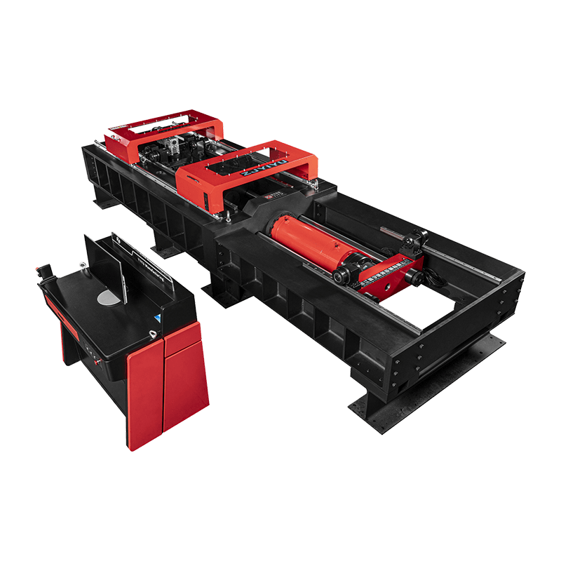 Máy kiểm tra đa năng servo điện-thủy lực điều khiển bằng vi xử lý (Ngang)